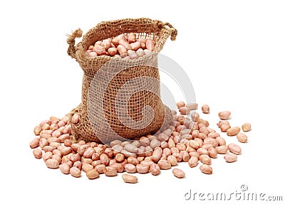 Peanut kernel Stock Photo