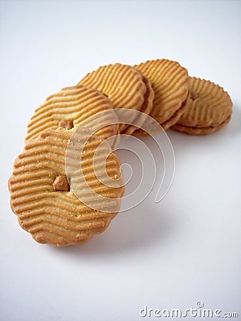 Peanutbutter Cookies 4 Stock Photo