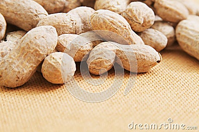 Peanuts Food Background Stock Photo