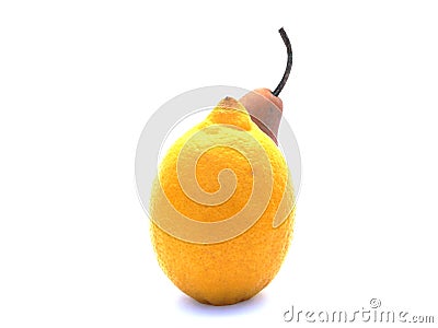 Pear and lemon. Stock Photo