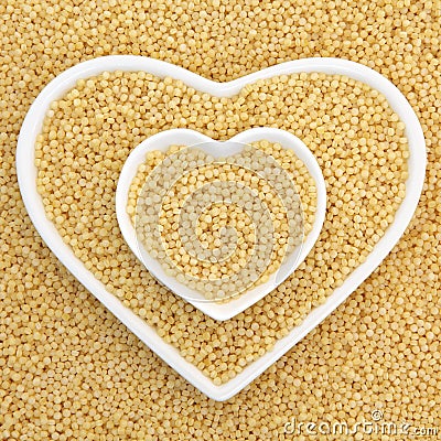 Pearl Couscous Stock Photo