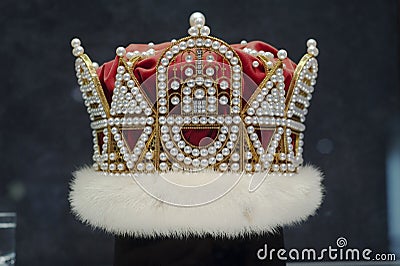 Pearl crown Stock Photo