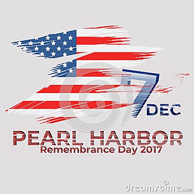 Pearl Harbor Remembrance Day 7 December 1941 , 2017 Stock Photo