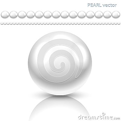 Pearl Vector Illustration