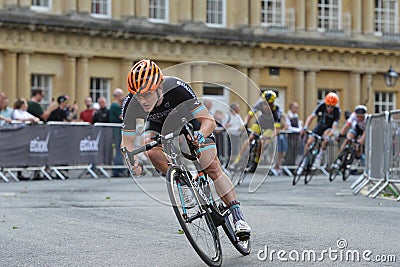 Pearl Izumi Tour Series Bicycle Race Final in Bath England Editorial Stock Photo