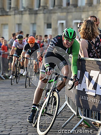 Pearl Izumi Tour Series Bicycle Race Final in Bath England Editorial Stock Photo