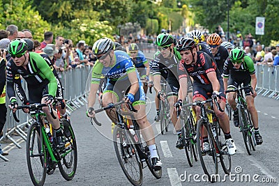 Pearl Izumi Tour Series Bicycle Race Final in Bath England Editorial Stock Photo