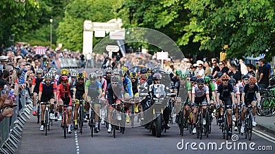 Pearl Izumi Tour Series Bicycle Race Final in Bath England Editorial Stock Photo