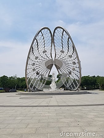 Pearl Monument Editorial Stock Photo