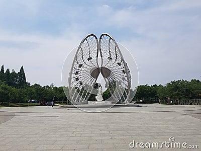 Pearl Monument Editorial Stock Photo