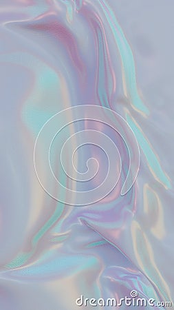 Pearlescent background with fabric texture, 3D rendering, 16x9 vertical Stock Photo