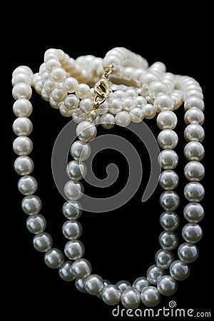 Pearls Stock Photo