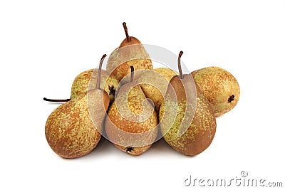 Pears isolated Stock Photo