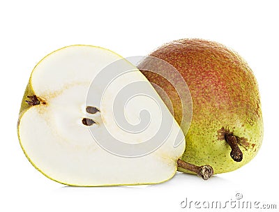 Pears isolated on white Stock Photo