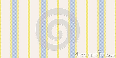 Peat vertical stripe fabric, store pattern lines texture. Treation textile vector background seamless in linen and bright colors Vector Illustration