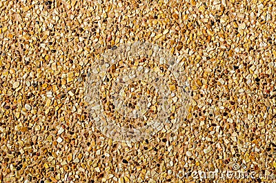 Pebble gravel floor Stock Photo