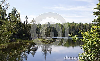 Peck Lake, Algonquin Provincial Park 3 Stock Photo