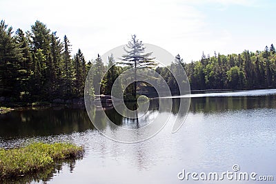 Peck Lake, Algonquin Provincial Park 2 Stock Photo