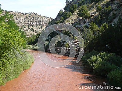 Pecos River Stock Photo