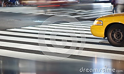 Pedestrian crossing Stock Photo