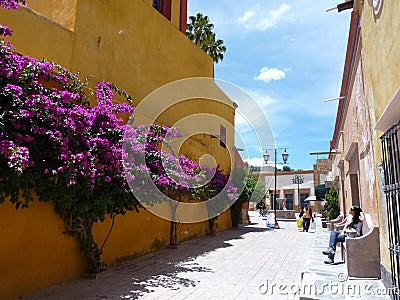 Pedestrian street Editorial Stock Photo