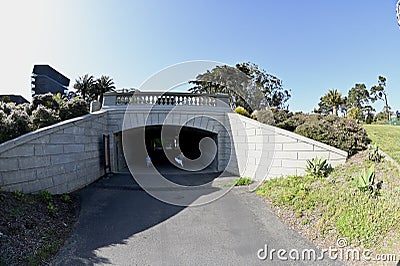 Pedestrian Tunnels and Bridges Golden Gate Park 5 Editorial Stock Photo