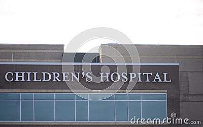 Children`s Hospital Stock Photo