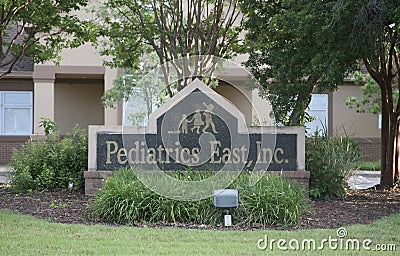 Pediatrics East Editorial Stock Photo