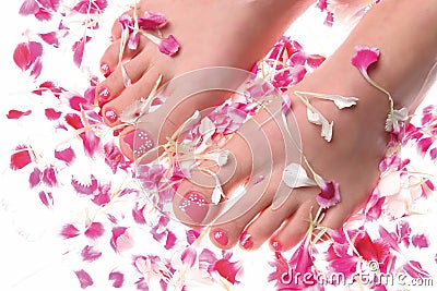 Pedicure Stock Photo