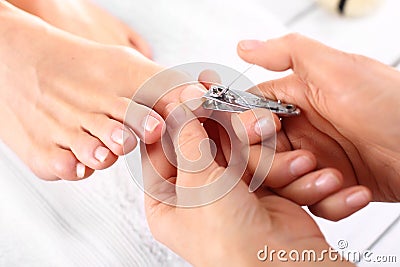 Pedicure Stock Photo