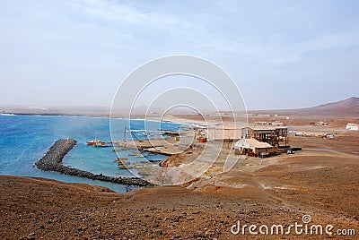 Pedra da Lume - Sal Island, Cape Verde, Africa Stock Photo