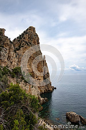 Pedra Longa Limestone Stock Photo