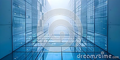 A peek into the hightech world of data center networking infrastructure the backbone of the digital Stock Photo