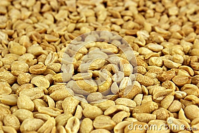 Peeled peanuts background food photography in studio Stock Photo