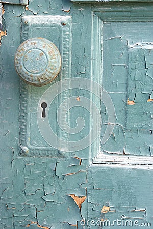 Peeling Paint Stock Photo