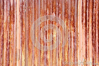 Peeling steel surface Stock Photo