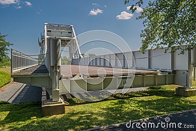 Pegasus Bridge museum dedicated to the D Day invasion Editorial Stock Photo