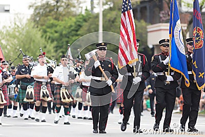 The Pegasus Parade 2018 Editorial Stock Photo