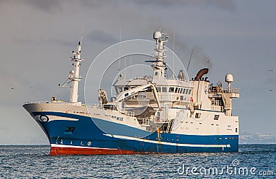 Pelagic fishing Vessel Editorial Stock Photo