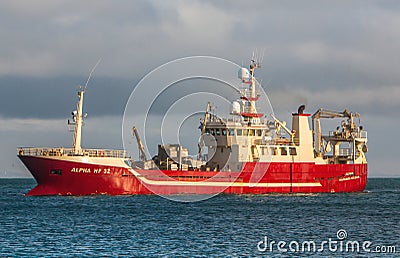 Pelagic fishing Vessel Editorial Stock Photo