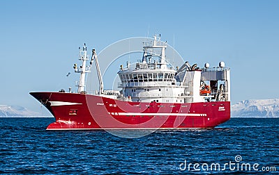 Pelagic Fishing Vessel Editorial Stock Photo