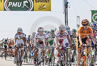 The Peloton Delayed Editorial Stock Photo