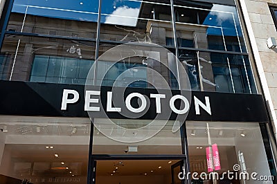 Peloton Store Editorial Stock Photo