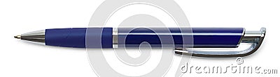 Pen Click Blue Stock Photo