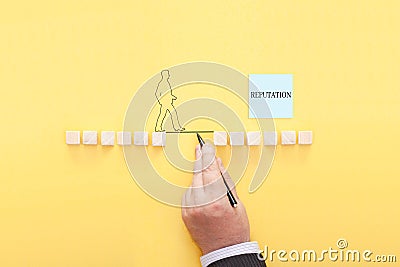 Business Reputation Improvement Concept Stock Photo