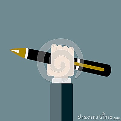 Pen Vector Illustration