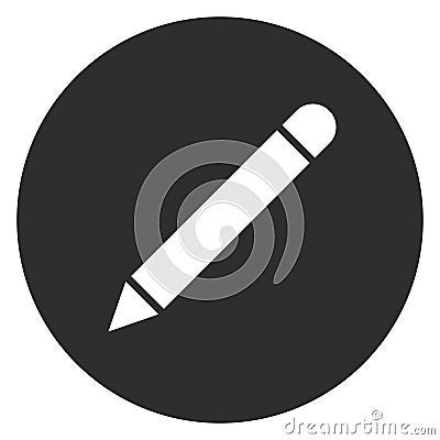 Pen icon line symbol. Premium quality isolated writing element in trendy style Stock Photo