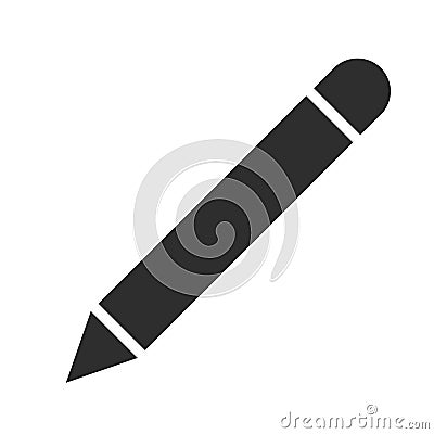 Pen icon line symbol. Premium quality isolated writing element in trendy style Stock Photo