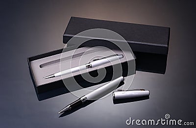 Pen set Stock Photo