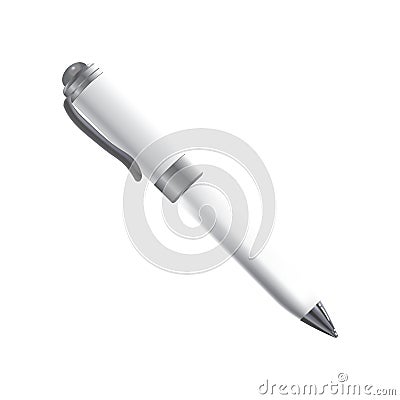 pen. Vector illustration decorative design Vector Illustration